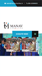 Mobile Screenshot of manavcharities.in